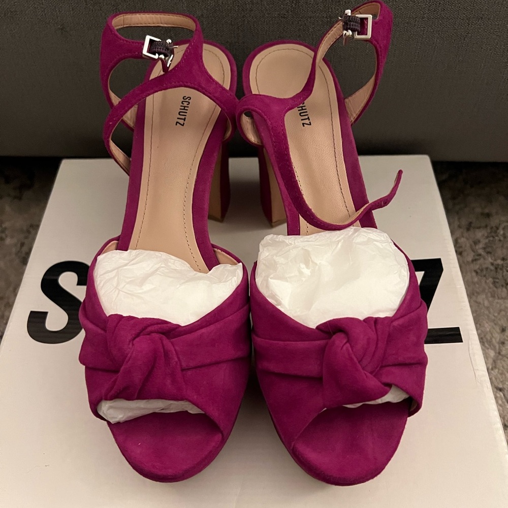 Schutz Platform Heels